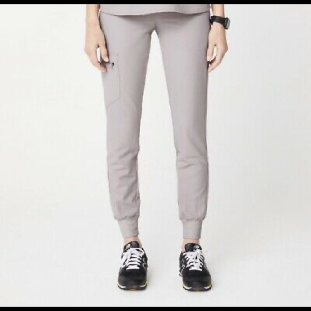 Figs Slate Zamora High Waisted Petite Joggers